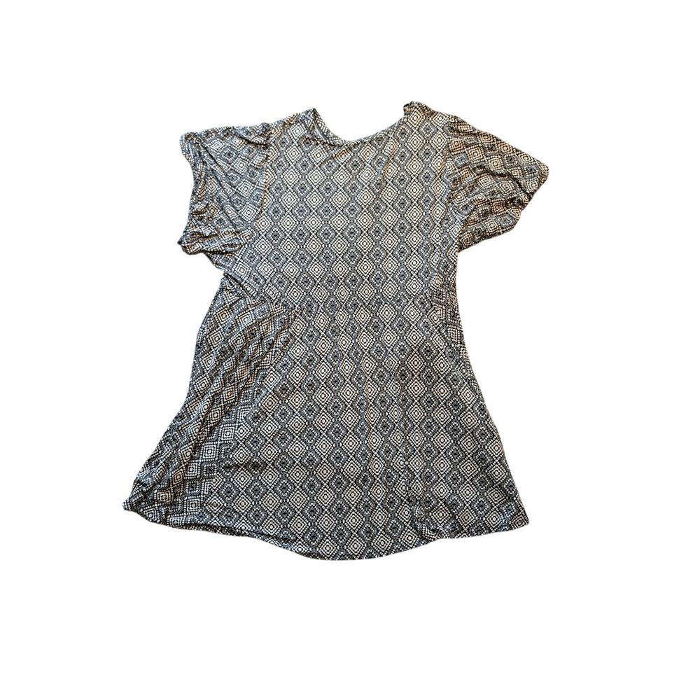 torrid super soft knits dress | Dresses | Torrid Womens Plus Size 66x Geometric Knit Flutter Sleeve print-group:gingham